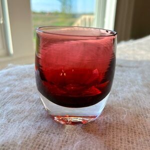 Glassy Baby ❤️  TRUE LOVE ❤️ candle holder. Rare